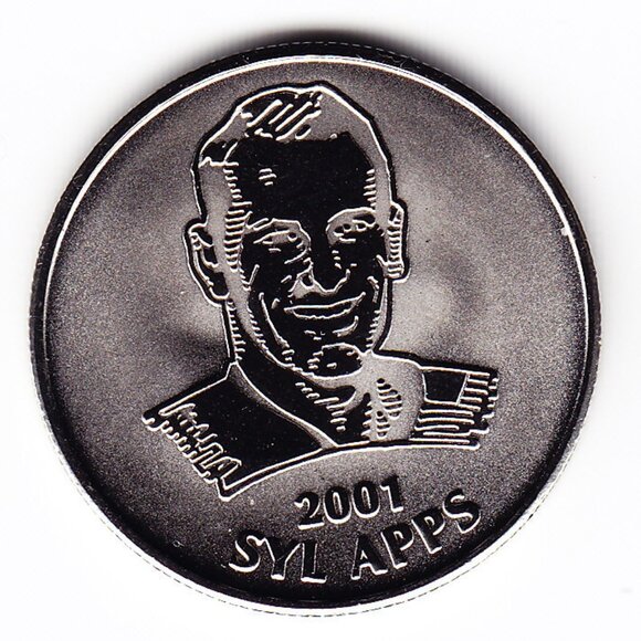 2001 Syl Apps NHL All Stars Medal (b70) - Picture 1 of 2